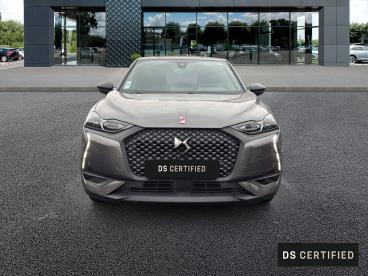 DS CERTIFIED Ds Ds 3 Crossback Bluehdi 100ch Performance Line occasion certifiée - Citadine Diesel Gris Platinium - Toit Noir Perla Nera - Beaurains - 3769618_2