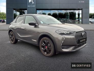 DS CERTIFIED Ds Ds 3 Crossback Bluehdi 100ch Performance Line occasion certifiée - Citadine Diesel Gris Platinium - Toit Noir Perla Nera - Beaurains - 3769618_3