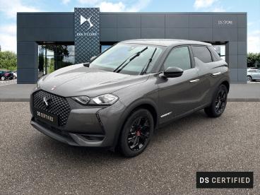 DS CERTIFIED Ds Ds 3 Crossback Puretech 130ch Performance Line Automatique occasion certifiée - Citadine Essence Gris Platinium (m) - Lesmenils - 3771415_1