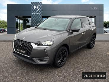 DS CERTIFIED Ds Ds 3 Crossback Bluehdi 130ch Faubourg Automatique occasion certifiée - Citadine Diesel Gris Platinium (m) - Lesmenils - 3771416_1