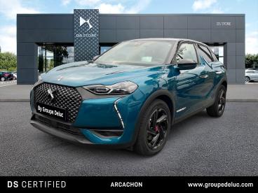 DS CERTIFIED Ds Ds 3 Crossback Puretech 130ch Performance Line + Automatique 7cv occasion certifiée - Citadine Essence Bleu Millenium - Toit Noir Perla Nera - La Teste De Buch - 3771419_1