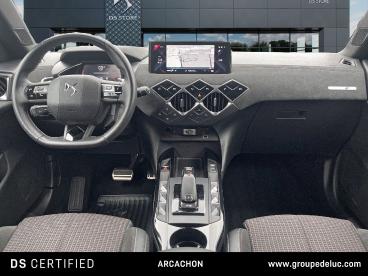 DS CERTIFIED Ds Ds 3 Crossback Puretech 130ch Performance Line + Automatique 7cv occasion certifiée - Citadine Essence Bleu Millenium - Toit Noir Perla Nera - La Teste De Buch - 3771419_3