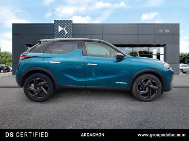 DS CERTIFIED Ds Ds 3 Crossback Puretech 130ch Performance Line + Automatique 7cv occasion certifiée - Citadine Essence Bleu Millenium - Toit Noir Perla Nera - La Teste De Buch - 3771419_4
