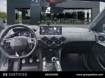 DS CERTIFIED Ds Ds 3 Crossback Puretech 100ch So Chic occasion certifiée - Citadine Essence Bleu Millenium (m) - Toit Noir Onyx - La Teste De Buch - 3772417_3