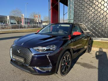 DS CERTIFIED Ds Ds 3 Crossback Puretech 130ch Ines De La Fressange Paris occasion certifiée - Citadine Essence Bleu Encre (m) - Toit Noir Perla Nera - Montbeliard - 3772423_1