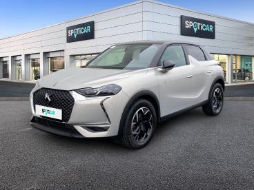 SPOTICAR Ds Ds 3 Crossback Puretech 100ch Connected Chic Occasion - Citadine Essence Gris Platinium (m) - Reims - 1203773740_1
