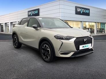SPOTICAR Ds Ds 3 Crossback Puretech 100ch Connected Chic Occasion - Citadine Essence Gris Platinium (m) - Reims - 1203773740_3