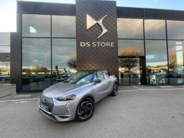SPOTICAR Ds Ds 3 Crossback Puretech 155 Grand Chic Automatique + Cuir / Focal Occasion - Citadine Essence Gris Artense (m) - Caudan - 1203773884_1