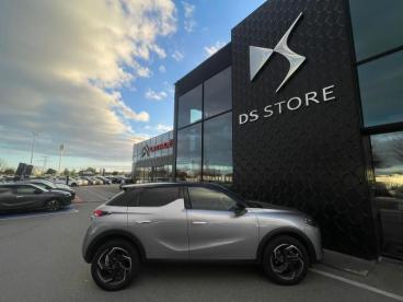 SPOTICAR Ds Ds 3 Crossback Puretech 155 Grand Chic Automatique + Cuir / Focal Occasion - Citadine Essence Gris Artense (m) - Caudan - 1203773884_5