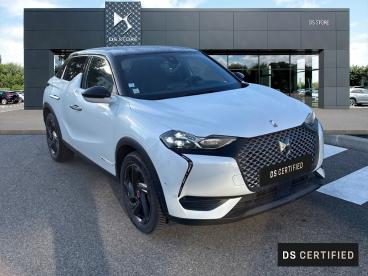 DS CERTIFIED Ds Ds 3 Crossback E-tense Performance Line + 4cv occasion certifiée - Citadine Electrique Blanc Banquise (o) - Eybens - 3774186_3