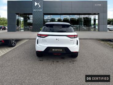 DS CERTIFIED Ds Ds 3 Crossback E-tense Grand Chic 4cv occasion certifiée - Citadine Electrique Blanc Perle Nacré - Toit Noir Perla N. - Lesmenils - 3775764_5