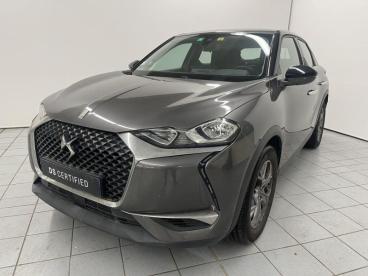 DS CERTIFIED Ds Ds 3 Crossback Puretech 100ch Business occasion certifiée - Citadine Essence Gris Platinium (métallisée) - Illzach - 3777421_1