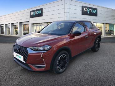 DS CERTIFIED Ds Ds 3 Crossback Puretech 130ch Faubourg Automatique occasion certifiée - Citadine Essence Rouge Rubi (m) - Toit Noir Perla Nera - Le Havre - 3779037_1