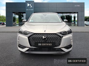 DS CERTIFIED Ds Ds 3 Crossback E-tense Louvre occasion certifiée - Citadine Electrique Cristal Pearl (m) - Toit Noir Perla Nera - Valenciennes - 3783917_2
