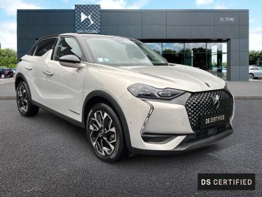 DS CERTIFIED Ds Ds 3 Crossback E-tense Louvre occasion certifiée - Citadine Electrique Cristal Pearl (m) - Toit Noir Perla Nera - Valenciennes - 3783917_3