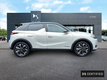 DS CERTIFIED Ds Ds 3 Crossback E-tense Louvre occasion certifiée - Citadine Electrique Cristal Pearl (m) - Toit Noir Perla Nera - Valenciennes - 3783917_4