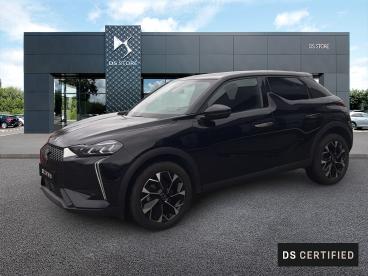 DS CERTIFIED Ds Ds 3 Crossback Puretech 130ch Rivoli Automatique occasion certifiée - Citadine Essence Noir Perla Nera (n) - La Seyne Sur Mer - 3789530_1