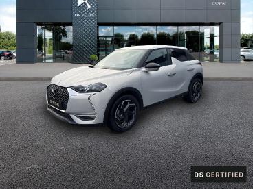 DS CERTIFIED Ds Ds 3 Crossback Puretech 130ch Grand Chic Automatique 7cv occasion certifiée - Citadine Essence Cristal Pearl (m) - Toit Noir Perla Nera - Saint Martin Des Champs - 3791698_1