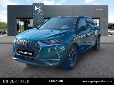 DS CERTIFIED Ds Ds 3 Crossback Puretech 130ch Grand Chic Automatique occasion certifiée - Citadine Essence Bleu Millenium (m) - Toit Noir Onyx - La Teste De Buch - 3791711_1