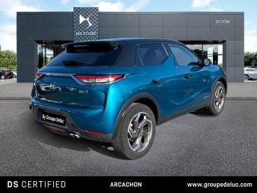 DS CERTIFIED Ds Ds 3 Crossback Puretech 130ch Grand Chic Automatique occasion certifiée - Citadine Essence Bleu Millenium (m) - Toit Noir Onyx - La Teste De Buch - 3791711_2