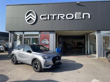 SPOTICAR Ds Ds 3 Crossback 50kwh E-tense Connected Chic Auto Occasion - Citadine Electrique Gris Clair - Pavilly - 1203791784_1