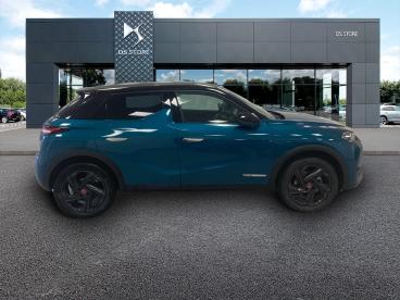 DS CERTIFIED Ds Ds 3 Crossback E-tense Performance Line + occasion certifiée - Citadine Electrique Bleu Millenium - Toit Noir Perla Nera - Dechy - 3793433_4