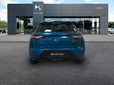DS CERTIFIED Ds Ds 3 Crossback E-tense Performance Line + occasion certifiée - Citadine Electrique Bleu Millenium - Toit Noir Perla Nera - Dechy - 3793433_5