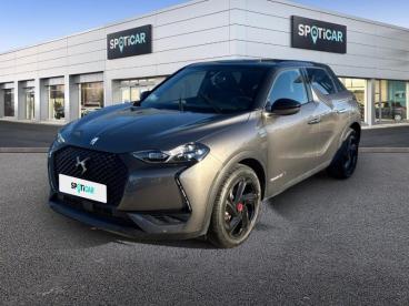DS CERTIFIED Ds Ds 3 Crossback E-tense Performance Line + occasion certifiée - Citadine Electrique Gris Platinium - Toit Noir Perla Nera - Nimes - 3795250_1