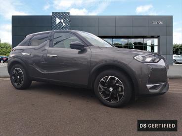 DS CERTIFIED Ds Ds 3 Crossback E-tense So Chic 4cv occasion certifiée - Citadine Electrique Gris Platinium - Toit Noir Perla Nera - Metz - 3795259_3