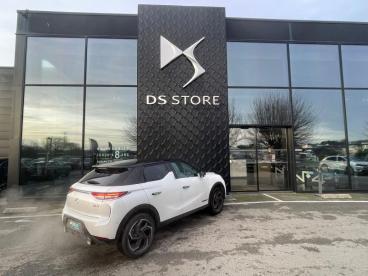 SPOTICAR Ds Ds 3 Crossback Puretech 155 Grand Chic Automatique Occasion - Citadine Essence Blanc Perle Nacré (n) - Toit Noir Onyx - Caudan - 1203796496_2
