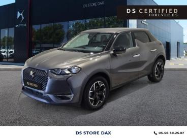 SPOTICAR Ds Ds 3 Crossback Bluehdi 110ch Connected Chic Occasion - Citadine Diesel Gris Platinium - Toit Noir Perla Nera - Mees - 1203796827_1