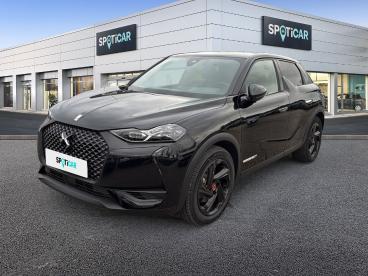 DS CERTIFIED Ds Ds 3 Crossback E-tense Performance Line + occasion certifiée - Citadine Electrique Noir Perla Nera (n) - Orange - 3797225_1