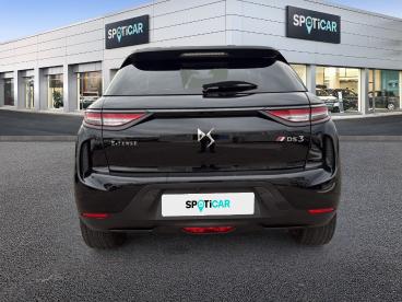 DS CERTIFIED Ds Ds 3 Crossback E-tense Performance Line + occasion certifiée - Citadine Electrique Noir Perla Nera (n) - Orange - 3797225_5