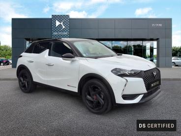 DS CERTIFIED Ds Ds 3 Crossback 3 Crossback Puretech 130 Eat8 Performance Line+ occasion certifiée - Citadine Essence Blanc - Dieppe - 3799954_3