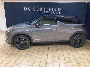 DS CERTIFIED Ds Ds 3 Crossback Puretech 130ch Performance Line + Automatique 7cv occasion certifiée - Citadine Essence Gris Platinium - Toit Noir Perla Nera - Auxerre - 3807998_2