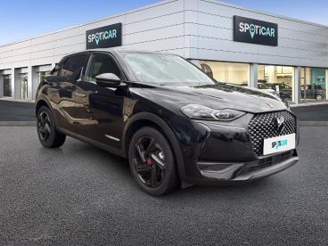 DS CERTIFIED Ds Ds 3 Crossback Puretech 155ch Performance Line + Automatique occasion certifiée - Citadine Essence Noir Perla Nera (n) - Orange - 3813375_3