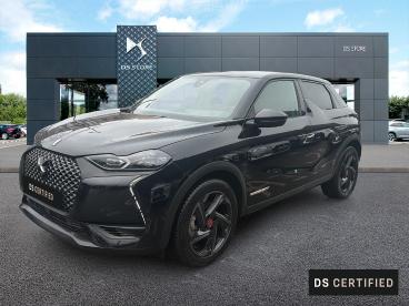 DS CERTIFIED Ds Ds 3 Crossback E-tense Performance Line + occasion certifiée - Citadine Electrique Noir - Valenciennes - 3816531_1