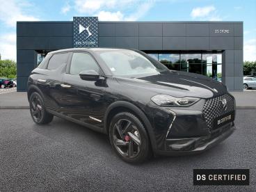 DS CERTIFIED Ds Ds 3 Crossback E-tense Performance Line + occasion certifiée - Citadine Electrique Noir - Valenciennes - 3816531_3