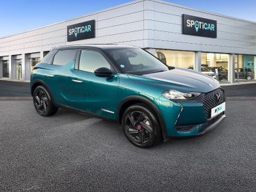 SPOTICAR Ds Ds 3 Crossback E-tense Performance Line + Occasion - Citadine Electrique Bleu Millenium - Toit Noir Perla Nera - Reims - 303816532_3