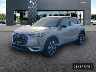 DS CERTIFIED Ds Ds 3 Crossback E-tense Grand Chic 4cv occasion certifiée - Citadine Electrique Cristal Pearl (m) - Toit Diamond Red - Moulins - 3821487_1