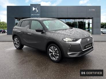 DS CERTIFIED Ds Ds 3 Crossback E-tense Grand Chic 4cv occasion certifiée - Citadine Electrique Gris Platinium - Toit Noir Perla Nera - Lesmenils - 3822971_3