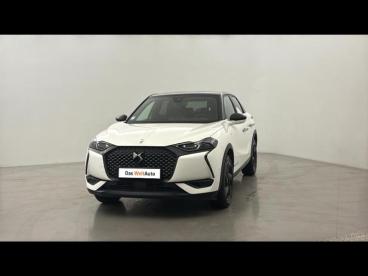 DS CERTIFIED Ds Ds 3 Crossback E-tense Performance Line + occasion certifiée - Citadine Electrique Blanc Banquise - Toit Noir Perla N. - Clermont Ferrand - 3827430_1