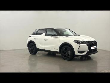 DS CERTIFIED Ds Ds 3 Crossback E-tense Performance Line + occasion certifiée - Citadine Electrique Blanc Banquise - Toit Noir Perla N. - Clermont Ferrand - 3827430_3