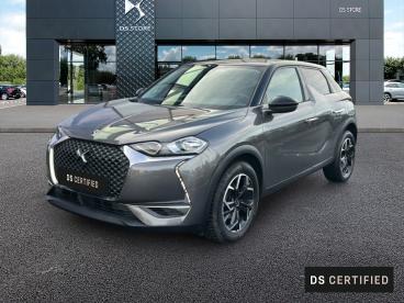 DS CERTIFIED Ds Ds 3 Crossback Bluehdi 110ch Faubourg occasion certifiée - Citadine Diesel Gris Platinium (m) - Beaurains - 3833476_1