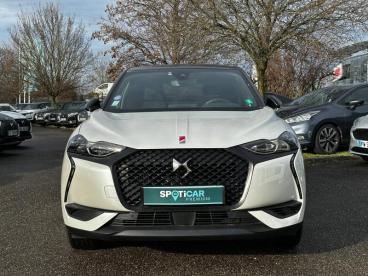 DS CERTIFIED Ds Ds 3 Crossback Puretech 130ch Performance Line Automatique 7cv occasion certifiée - Citadine Essence Blanc Perle Nacré - Toit Noir Perla N. - Hoenheim - 3833499_2