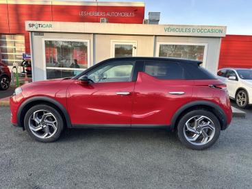 SPOTICAR Ds Ds 3 Crossback Bluehdi 100ch So Chic Occasion - Citadine Diesel Rouge Rubi (m) - Toit Noir Onyx - Les Herbiers - 1203835501_3
