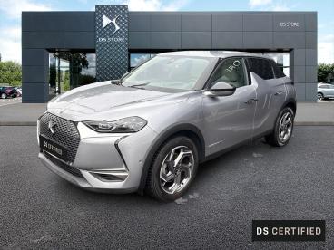 DS CERTIFIED Ds Ds 3 Crossback Puretech 130ch Grand Chic Automatique occasion certifiée - Citadine Essence Gris Artense (m) - St Brieuc - 3839738_1