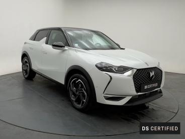DS CERTIFIED Ds Ds 3 Crossback Puretech 130ch Grand Chic Automatique 7cv occasion certifiée - Citadine Essence Blanc Perle Nacré - Toit Noir Perla N. - Bourg En Bresse - 3842254_3