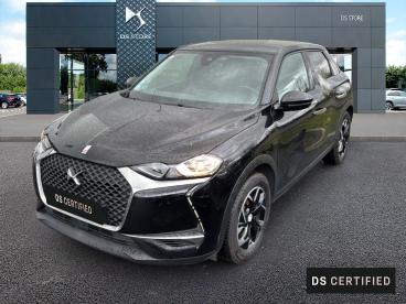 DS CERTIFIED Ds Ds 3 Crossback E-tense Faubourg occasion certifiée - Citadine Electrique Noir** - Pont Audemer - 3843664_1
