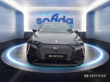 DS CERTIFIED Ds Ds 3 Crossback E-tense Performance Line + occasion certifiée - Citadine Electrique Gris Platinium (m) - Toit Diamond Red - Dunkerque - 3847669_2